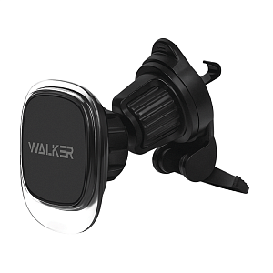 Автодержатель WALKER CX-010, магнитный на воздуховод, черный