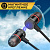 Наушники Bluetooth AMFOX AM-5 с магнитами, черные