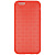 Накладка перфорированная для Apple iPhone 7 Plus, красная