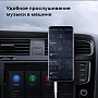 Кабель AUX WALKER  WCA-049, 3.5мм, четырехконтактный, в пакете, белый