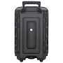 Колонка NDR-P55, Bluetooth, 38см, дин.1шт/8", 20Вт, пульт, микрофон, подсветка, черная