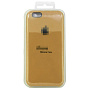 Накладка SILICONE COVER Soft-touch для Apple iPhone 11 Pro Max, золотая (+)