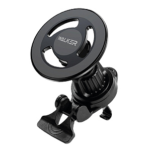 Автодержатель WALKER CX-009 магнитный на воздуховод, черный
