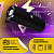 Колонка WALKER WSP-110, Bluetooth, 5Вт*2, стереопара TWS, черная