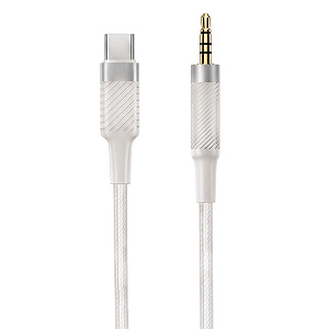 Кабель AUX NB-R279B, Type-C/3.5 мм, белый (-)